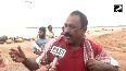 Odisha Ganjam braces for Cyclone Montha high sea level, strong wind & rain witnessed
