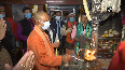 CM Yogi offers prayers at Kal Bhairav Temple in Varanasi