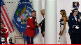 Watch: Trump Dances With Military Sword at Inaugural Ball