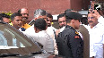 AP CM N Chandrababu Naidu leaves from Ministry of Finance after meeting Nirmala Sitharaman