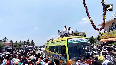 Karnataka Polls Deputy CM DK Shivakumar held a roadshow in Kanakapura