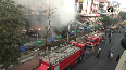 Fire engulfs 20 shops in Ahmedabad.mp4