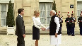 Modi receives warm welcome from French President Macron in Paris
