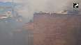 Massive fire breaks out in residential area of Anantnag