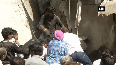 Ashok Vihar building collapse 4 children dead, rescue operation underway