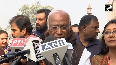 Kharge demands HM Shah's resignation over insult to Ambedkar