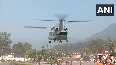 IAF's Chinook carrying 41 rescued workers arrives in Rishikesh