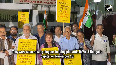 West Bengal Congress workers holds protest over Manipur violence by lighting candles in Kolkata