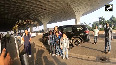 Sunny Leone spotted with her children at Mumbai airport