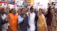 Ambedkar Row BJP MPs holds protest against opposition