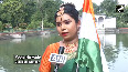 Pooja H performs Bharatanatyam on Chandrayaan Anthem