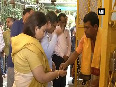 Petroleum Minister Dharmendra Pradhan offers prayers at Jagannath Temple