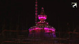 UP Ram Janmbhoomi Temple shines bright ahead of Ram Darbar Pran Pratishtha Ceremony