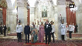 Dutch royal couple meets President Kovind at Rashtrapati Bhavan