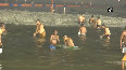 Mauni Amavasya Devotees offer prayers, take holy dip in Ganga in Prayagraj