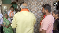 Gujarat CM Bhupendra Patel holds door-to-door meetings with govt schemes beneficiaries in Ahmedabad