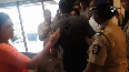 Watch: High voltage drama as Mumbai police reaches Ranas' residence