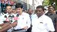 Ennore Power Plant collapse Tamil Nadu govt official along with minister meet injured in hospital