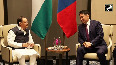 Union Minister JP Nadda meets Mongolian President Ukhnaa during his four-day state visit to India