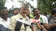 Andhra CM Naidu visited areas affected by severe cyclonic storm Montha, assured relief measures