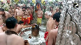 Bhasma Aarti at Mahakaleshwar Jyotirlinga Temple in Ujjain celebrated on Guru Purnima