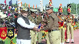 57th Raising Day Amit Shah presents medals to Border Security Force personnel