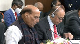 Defence Minister Rajnath Singh holds talks with Russian Counterpart