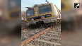 Mumbai local train's three coaches derail in Kharkopar
