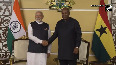 Prime Minister Modi, President of Ghana John Mahama hold bilateral meeting in Accra