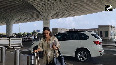 Bollywood actress Diya Mirza spotted at Mumbai Airport