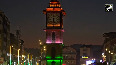 Srinagar's iconic Clock Tower illuminated in tri-colour