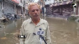 Severe waterlogging seen in residential areas after incessant rainfall wreaks havoc in Haryana