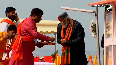 PM Modi offers prayers at Triveni Sangam after taking holy dip in Prayagraj