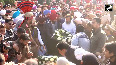 Rahul Gandhi attends last rites of Cong MP Santokh Singh Chaudhary