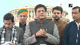 Opposition does not want Parliament to function Piyush Goyal