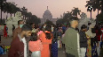 Watch People flout COVID SOPs at Victoria Memorial in Kolkata