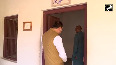 CM Pushkar Dhami spins charkha at Sabarmati Ashram