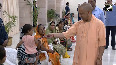 UP CM Yogi Adityanath holds Janta Darbar in Lucknow