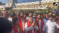 Naga Chaitanya, Sai Pallavi offer prayers at Tirumala Temple