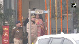 Hema Malini leaves from hotel in Ayodhya for Ram Temple Pran Pratishtha