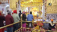 Prakash Parv Devotees pay obeisance at Takht Sri Harmandir Sahib Gurdwara in Patna