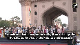 Miss World contestants explore Hyderabad's Charminar