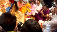 Ajit Pawar and Wife Perform Anant Chaturthi Pooja at Dagdusheth Ganpati Temple