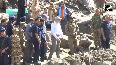 JK CM Omar Abdullah reviews flash flood impact in Kishtwars Chashoti village