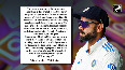 Virat Kohli took retirement from Test cricket, shared the information by posting on Instagram