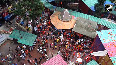 Drone footage captures the fervor of devotees at Neelkanth Mahadev Temple on first Monday of awan