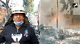 A massive fire broke out in a scrap warehouse in Haridwar due to a short circuit, all the junk burnt to ashes