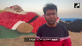 Odisha artist creates Santa Claus sculpture with 1500kg tomatoes