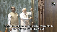 PM Modi places Sengol in new Parliament building
