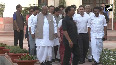 Congress leaders reach Parliament for Congress Parliamentary Meeting